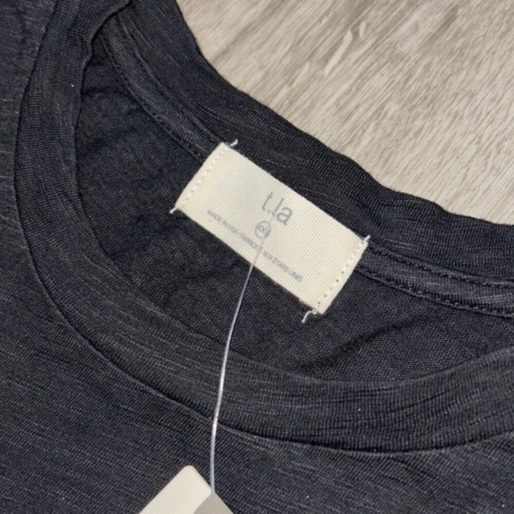 🎄FIRM PRICE🎄 Anthropologie T.La Ruched Tee mini dress - Picture 11 of 14